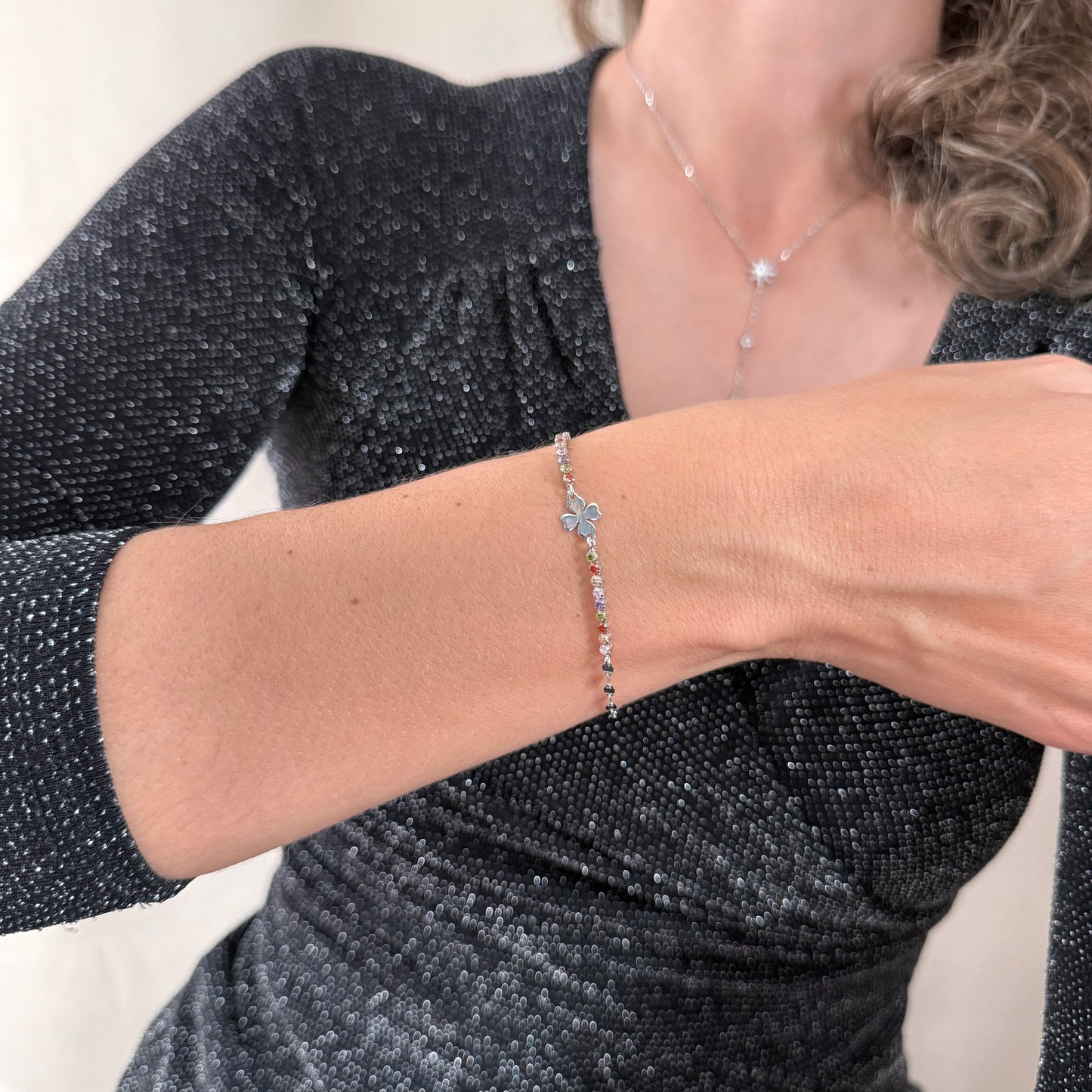 Karina Clover tenis narukvica