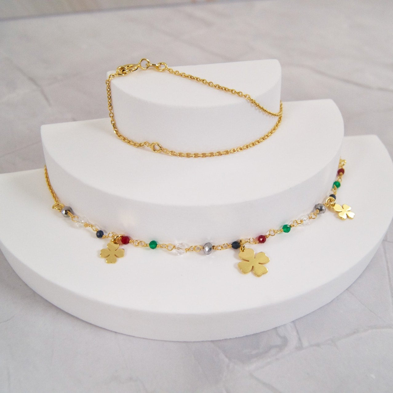 Kaia Clover multi ogrlica