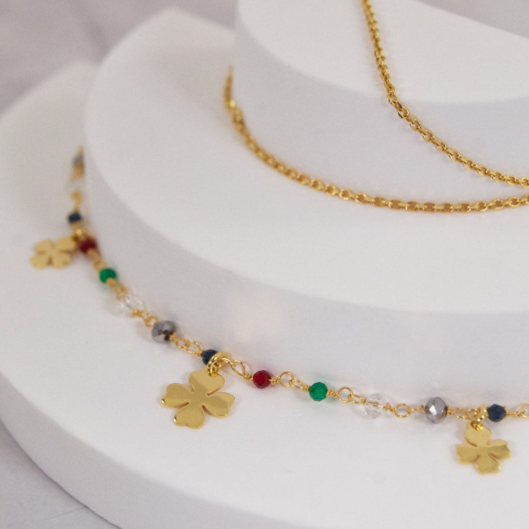 Kaia Clover multi ogrlica